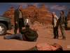 Hank e Walt nel deserto