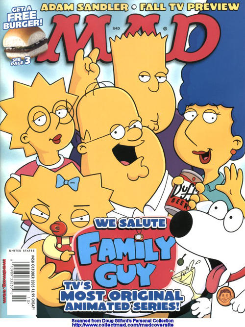 La cover di mad magazine