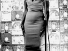 Miriam Makeba posing for a Drum Cover in a downtowwn Johannesburg recording studio in 1955