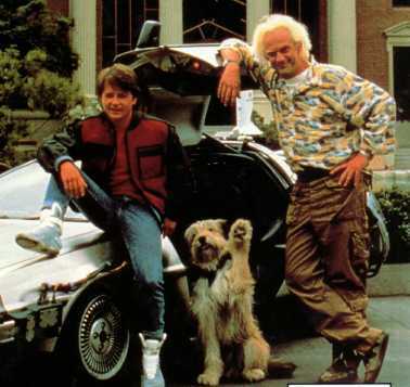 I protagonisti di Ritorno al Futuro, Michael J.Fox e Christopher Lloyd